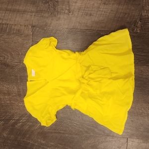 Kids Yellow Dress
